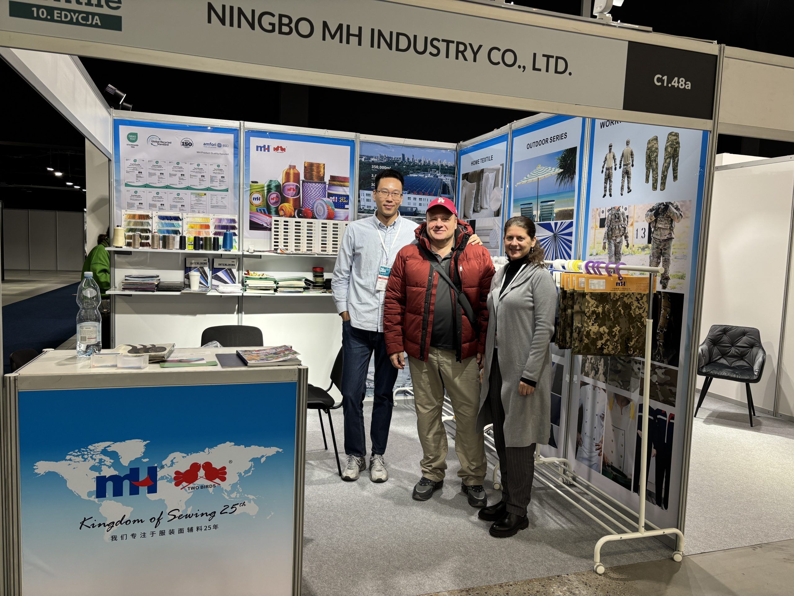 逐新拓市 探索發(fā)展 | 國貿(mào)事業(yè)部亮相第十屆波蘭紡織及制衣工業(yè)展覽會(huì)