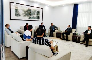 省工信廳陳湘安處長(zhǎng)一行蒞臨湖南萌恒走訪調(diào)研